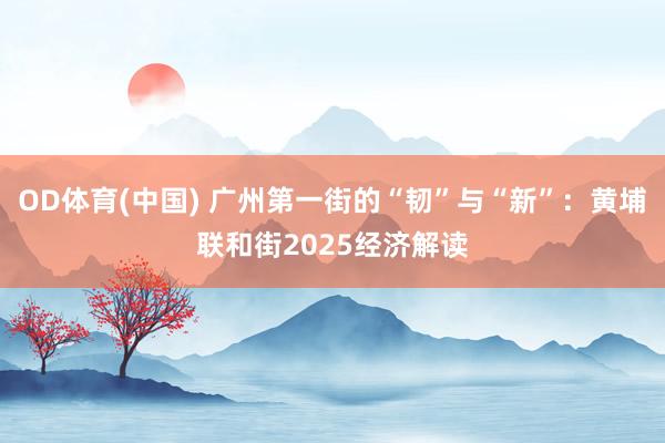 OD体育(中国) 广州第一街的“韧”与“新”：黄埔联和街2025经济解读