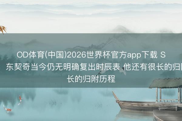 OD体育(中国)2026世界杯官方app下载 Shams：东契奇当今仍无明确复出时辰表 他还有很长的归附历程