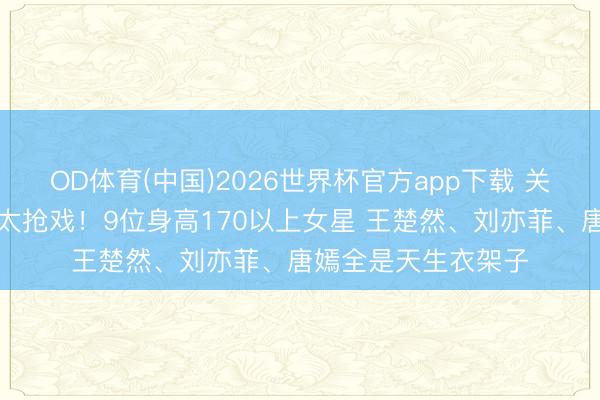 OD体育(中国)2026世界杯官方app下载 关晓彤《防止》长腿太抢戏！9位身高170以上女星 王楚然、刘亦菲、唐嫣全是天生衣架子