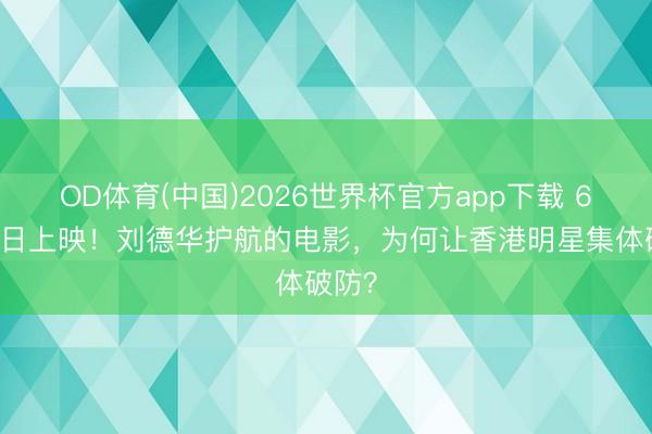 OD体育(中国)2026世界杯官方app下载 6月18日上映！刘德华护航的电影，为何让香港明星集体破防？