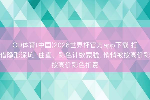 OD体育(中国)2026世界杯官方app下载 打印机租借隐形深坑! 曲直、彩色计数蒙胧， 悄悄被按高价彩色扣费
